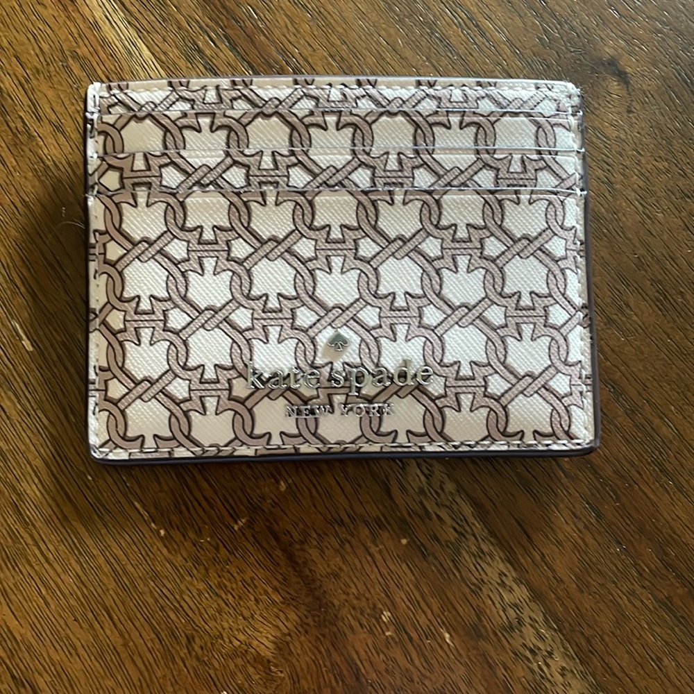 Kate Spade Madison Saffiano Leather Small Slim Card Holder